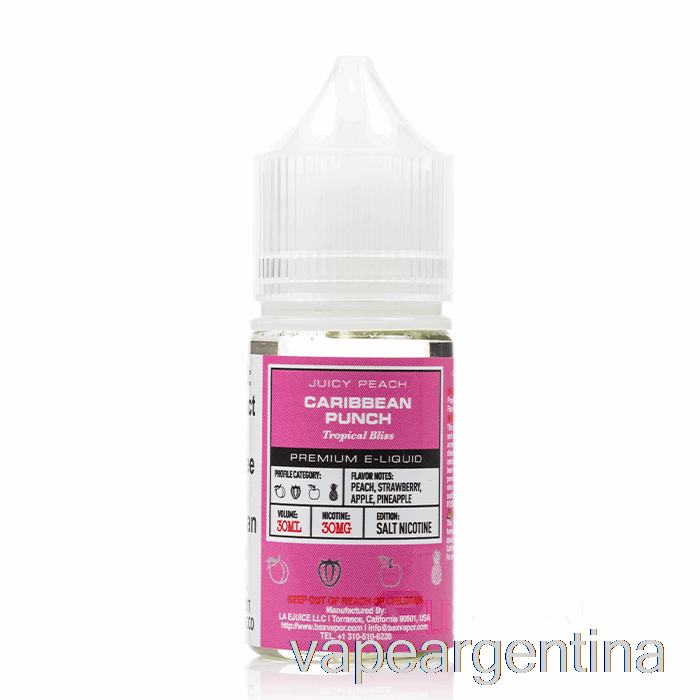 Caribbean Punch - Serie Bsx Salt - 30ml 50mg Vape Descartable